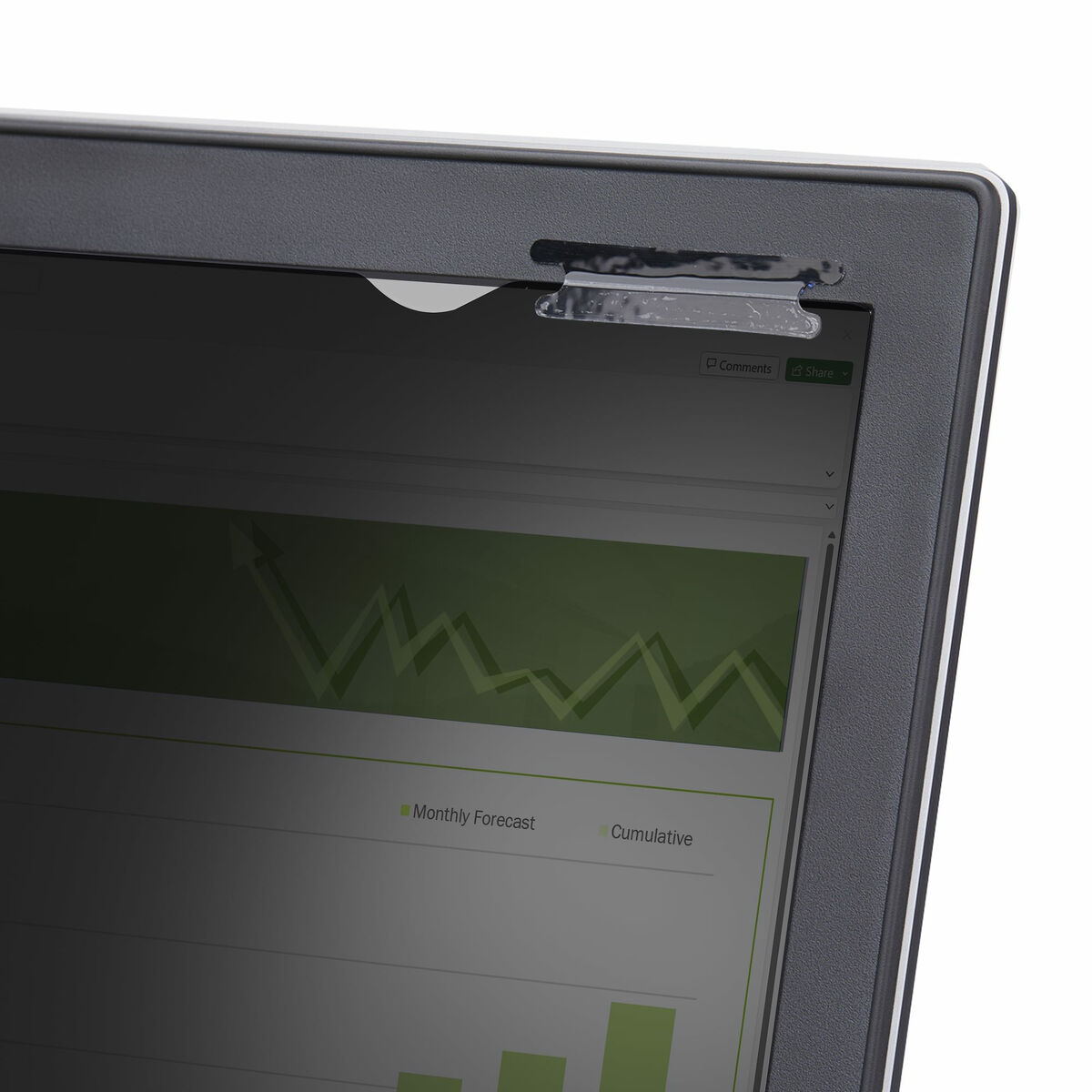 Podpěra notebooku Startech 156LT-PRIVACY-SCREEN Plastické